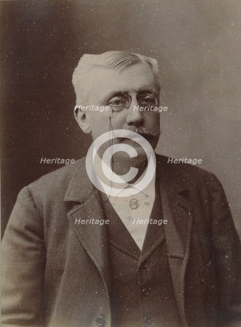 Portrait of the pianist and composer Alphonse Duvernoy (1842-1907), c. 1900.