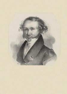 Portrait of the pianist and composer Carl Maria von Bocklet (1801-1881), 1830. Creator: Anonymous