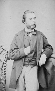 Portrait of the pianist and composer Eugène Ketterer (1831-1870). Creator: Hanfstaengl, Franz (1804-1877)