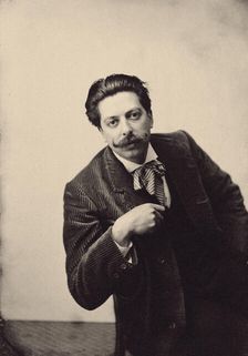 Portrait of the pianist and composer Enrique Granados (1867-1916), c1895-1900. Creator: Esplugas, Antonio (1852-1929)