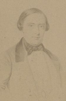 Portrait of the pianist and composer Ernst Haberbier (1813-1869). Creator: Anonymous