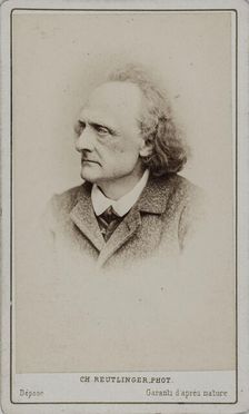 Portrait of the pianist and composer Henry Litolff (1818-1891) . Creator: Photo studio Reutlinger, Paris