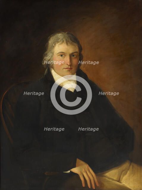 Portrait of the pianist and composer Johann Ladislaus Dussek (1760-1812). Creator: Anonymous.