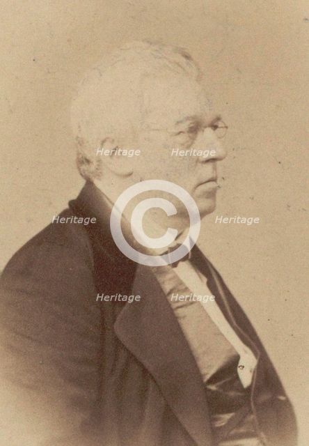 Portrait of the pianist and composer Joseph Christoph Kessler (1800-1872). Creator: Photo studio G. Wünsch, Vienna  .