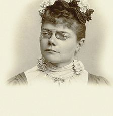 Portrait of the pianist and composer Laura Valborg Aulin (1860-1928). Creator: Anonymous