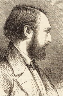 Portrait of the pianist and composer Louis Lacombe (1818-1884). Creator: Anonymous