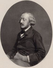 Portrait of the pianist and composer Stephen Heller (1813-1888), 1860