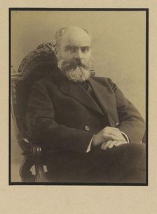 Portrait of the pianist and composer Sergei Mikhailovich Lyapunov (1859-1924). Creator: Anonymous