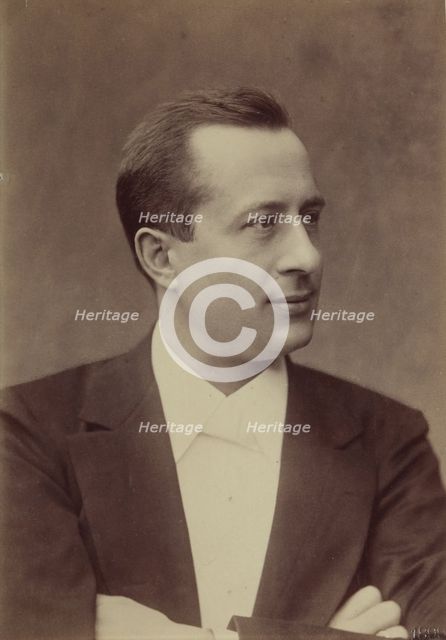 Portrait of the Pianist and conductor Alexander Siloti (1863-1945), 1899.
