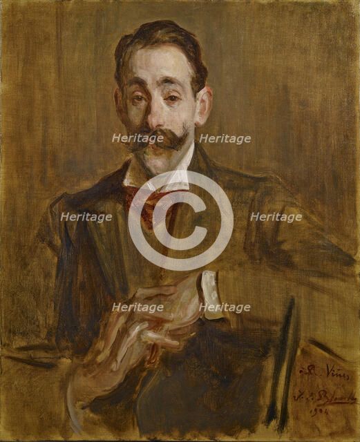 Portrait of the Pianist Ricardo Viñes (1875-1943), 1904. Creator: Blanche; Jacques-Émile (1861-1942).