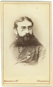 Portrait of the playwright and theatre director Vladimir Nemirovich-Danchenko (1858-1941)