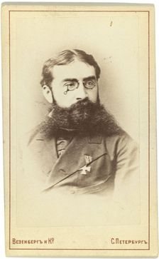 Portrait of the playwright and theatre director Vladimir Nemirovich-Danchenko (1858-1941)