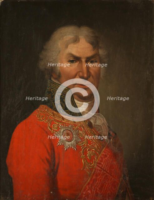 Portrait of the Poet Count Dmitry Khvostov (1810-1889), ca 1808. Artist: Shchukin, Stepan Semyonovich (1762-1828)