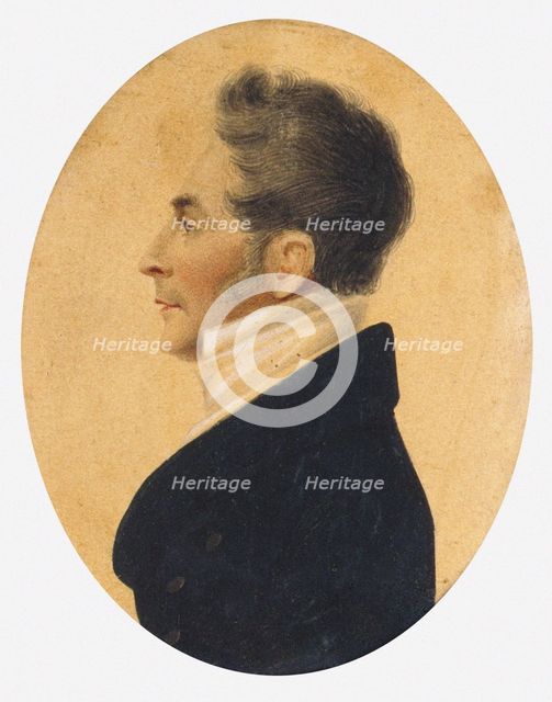 Portrait of the poet Count Pyotr Ivanovich Shalikov (1768-1852), 1810s.