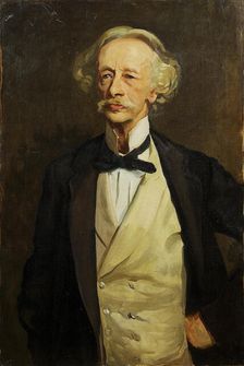 Portrait of the poet Coventry Patmore (1823-1896) . Creator: Eves, Reginald Grenville (1876-1941)