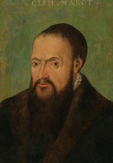 Portrait of the Poet Clément Marot (1496-1544), First Half of 16th cen. Creator: Anonymous