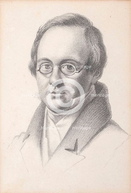 Portrait of the poet Anton Antonovich Delvig (1798-1831).