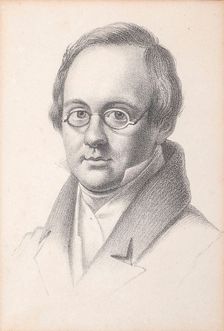 Portrait of the poet Anton Antonovich Delvig (1798-1831)