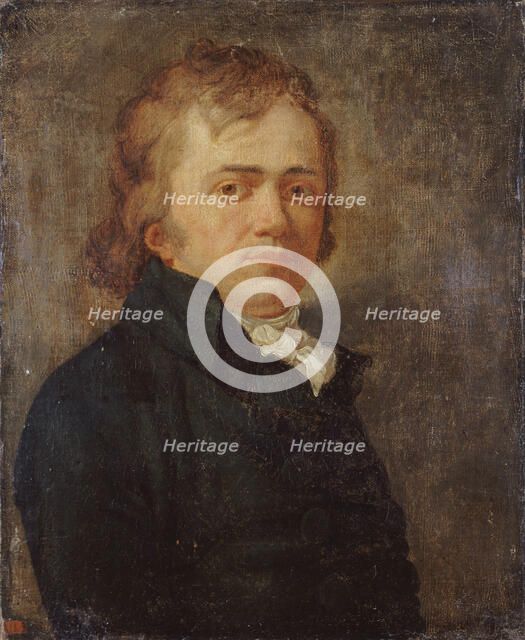 Portrait of the poet and dramatist Marie-Joseph Chénier (1764-1811), 1795. Creator: Anonymous.