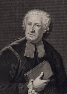 Portrait of the poet and librettist Pietro Metastasio (1698-1782) , 1750. Creator: Steiner, Johann Nepomuk (1725-1793)