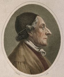 Portrait of the poet and physiognomist Johann Kaspar Lavater (1741-1801), 1813