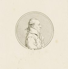 Portrait of the Poet and writer Christoph Martin Wieland (1733-1813), c. 1810. Creator: Anonymous
