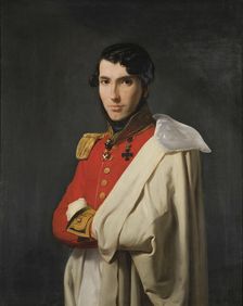 Portrait of the poet Andrea Maffei (1798-1885), 1825-1835. Creator: Bellosio, Carlo (1801-1849)