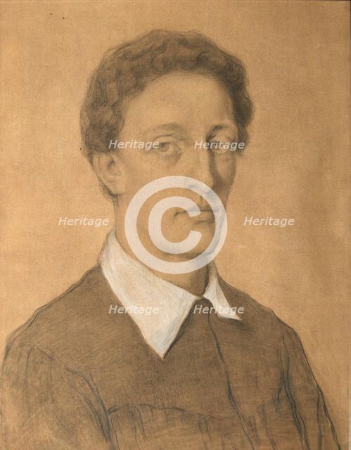 Portrait of the poet Alexander Blok (1880-1921), 1906. Artist: Gippius, Tatyana Nikolaevna (1877-?)