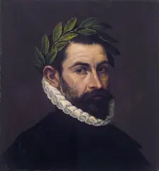 Portrait of the Poet Alonso Ercilla y Zuniga, 1570. Creator: El Greco