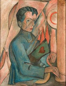 Portrait of the poet Bruno Jasienski (1901-1938), c. 1920