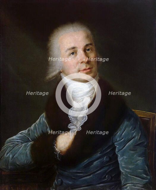 Portrait of the Poet Gavrila R. Derzhavin', (1743-1816), 1790s. Creator: Smirnovsky, Ivan (1783-1825).