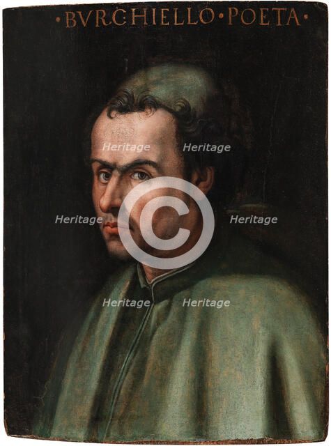 Portrait of the Poet Domenico di Giovanni Burchiello (1404-1449), 16th century. Creator: Anonymous.