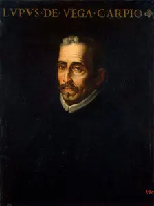Portrait of the Poet Félix Lope de Vega (1562-1635), 1614. Creator: Tristán de Escamilla, Luis (ca. 1587-1624)
