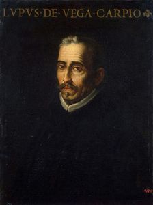 Portrait of the Poet Félix Lope de Vega (1562-1635), 1614. Creator: Tristán de Escamilla, Luis (ca. 1587-1624)