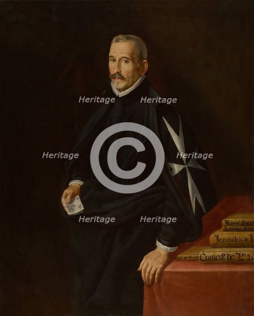 Portrait of the Poet Félix Lope de Vega (1562-1635). Creator: Hamen y León, Juan van der (1596-1631).