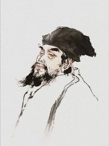 Portrait of the poet Feng Menglong (1574-1646). Creator: Anonymous