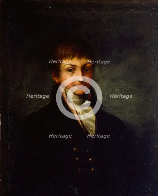 'Portrait of the Poet Konstantin N Batyushkov', 1800s. Artist: Russian Master