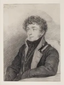 Portrait of the Poet Konstantin Nikolayevich Batyushkov (1787-1855), 1815