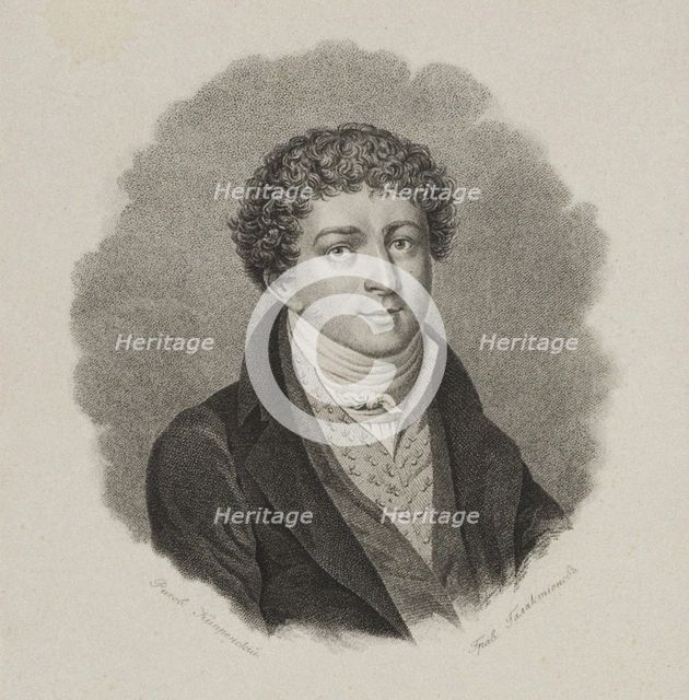 Portrait of the Poet Konstantin Nikolayevich Batyushkov (1787-1855).