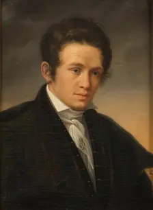 Portrait of the poet Karl August Nicander (1799-1839), 1827