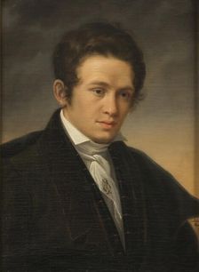 Portrait of the poet Karl August Nicander (1799-1839), 1827