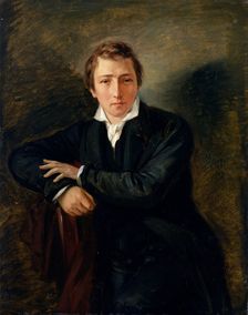 Portrait of the poet Heinrich Heine (1797-1856), 1831