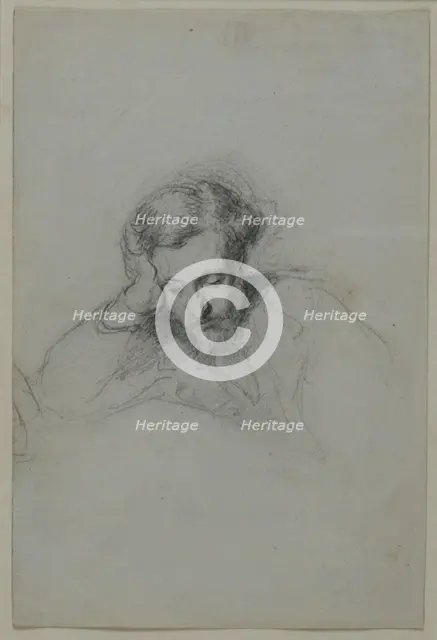 Portrait of the poet Heinrich Heine (1797-1856), 1853. Artist: Desboutins, Marcellin Gilbert (1823-1902)