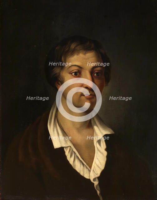 Portrait of the Poet Ippolit Bogdanovich (1743-1803), 1854-1858. Artist: Polivanov, Nikolay Ivanovich (1814-1874)