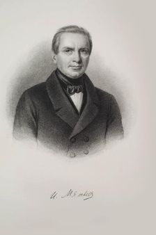 Portrait of the poet Ivan Petrovich Myatlev (1796-1844). Creator: Anonymous
