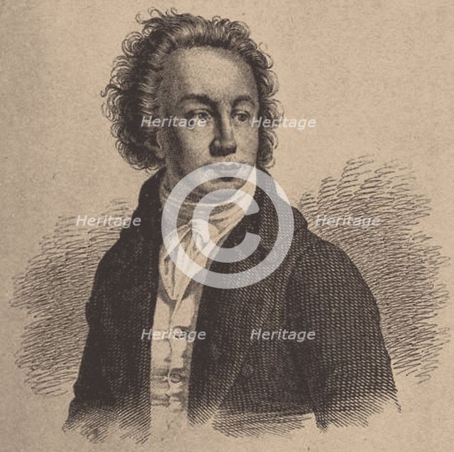 Portrait of the poet Ivan S. Barkov (1732-1768), 19th century. Artist: Anonymous  