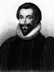 Portrait of the poet John Donne (1572-1631), 17th century