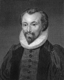 Portrait of the poet John Donne (1572-1631). Creator: Clint, George (1770-1854)