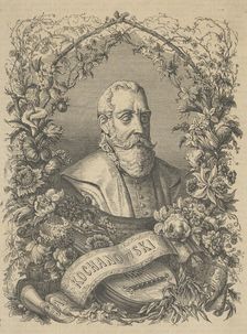 Portrait of the poet Jan Kochanowski (1530-1584) , 1884. Creator: Kossak, Juliusz Fortunat (1824-1899)