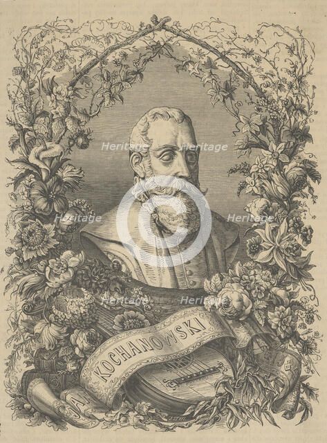 Portrait of the poet Jan Kochanowski (1530-1584) , 1884. Creator: Kossak, Juliusz Fortunat (1824-1899).